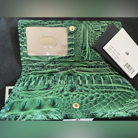 🐊PARAKEET MELBOURNE Brahmin ADY Wallet NWT - Picture 2 of 7